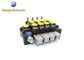 4 Lever 200 Liters Directional Control Valve With Releif Valve For Truck Mounted Cranes