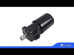 BMRS-375 Tốc độ thấp mô-tơ thủy lực mô-tơ mô-tơ mô-tô cao 4 Bolt Mount 160 RPM,đường trục chìa khóa thẳng