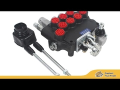 P80 Joystick Directional Control Valve 4 vị trí hoạt động đôi loại điều khiển bằng tay