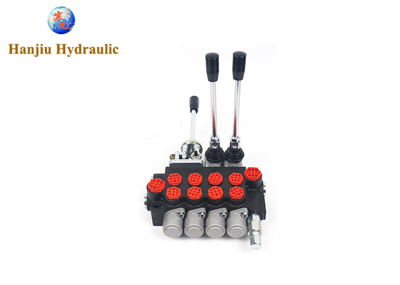 40 Liters  Hydraulic Monoblock Valve With Joystick Control Hydraulic Distributor Valves