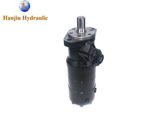 151-6465 OMR200F hydraulic orbital motor with brake, side port with 2-hole oval mounting flange