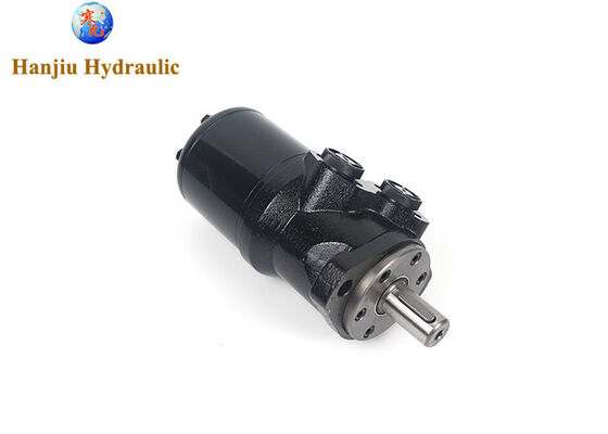 MR series hydraulic motor, 400 cc/rev, straight keyed shaft 25 mm DIN6885 , 2 holes oval mounting flange , MR400C used on Sieving harvesters