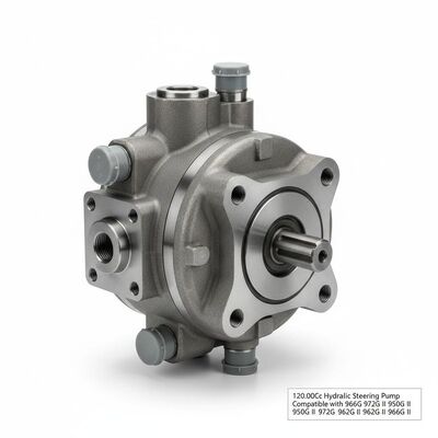 120.00Cc Hydraulic Steering Pump for Wheel Bulldozer Compatible with 966G 972G II 950G II 950G 972G 962G 962G II 966G II