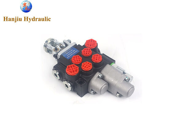 Hydraulic directional control valve joystick valve 2P40 for backhoe loader and mounted loaders with floating function