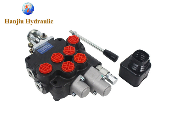2 ngân hàng 3 Way 3 vị trí cuộn cuộn và 4 Way 4 vị trí nổi van thủy lực P80