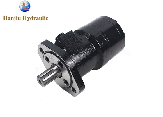BMRS200 Động cơ thủy lực Động cơ quỹ đạo 2 Bolts Flange SAE 6B spline Shaft flange quay 90 độ