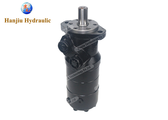 Động cơ thủy lực BMR-200 có phanh, gắn 2 bu-lông, trục SAE 6B
